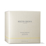 ORANGE & BERGAMOT CANDELA A TRE STOPPINI