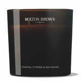 COASTAL CYPRESS & SEA FENNEL CANDELA A TRE STOPPINI