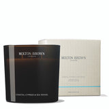COASTAL CYPRESS & SEA FENNEL CANDELA A TRE STOPPINI